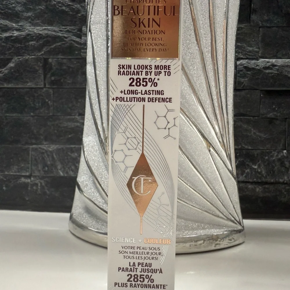 Charlotte Tilbury Beautiful Skin Medium Coverage Foundation- 14 Cool Froid NIB